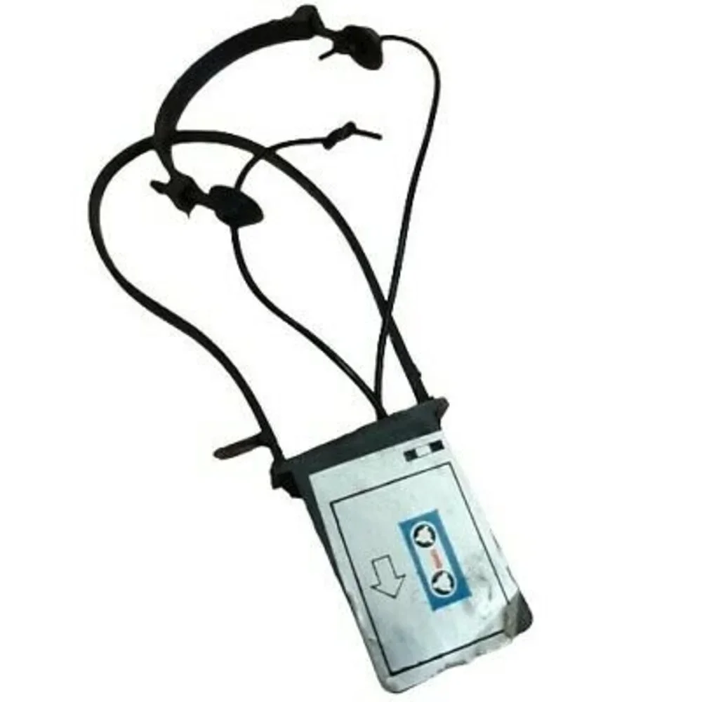Vtg 1980s Mattel Barbie Walkman Portable Cassette Player  Headphones Black
